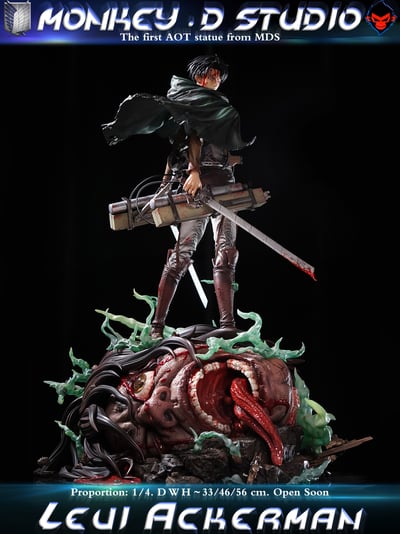 【進擊的巨人】漫奇工作室-AOT 里維兵長2