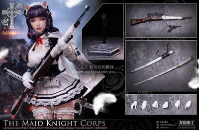 【正版授權】龍山重工－LS-Meid.S-01 女僕騎士團 狙擊手米蘇＆擲彈兵安琪拉13