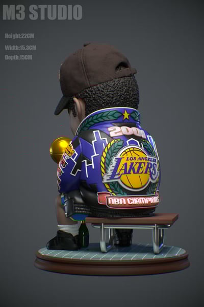 【運動明星】M3工作室-NBA Q版 科比 2001 冠軍4