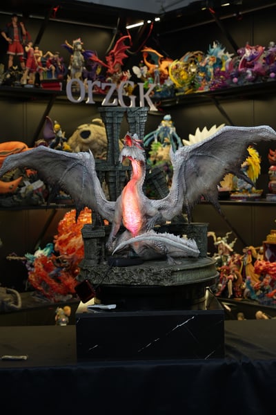 【魔物獵人】DragonFrontierStudio-怪物獵人祖龍（大尺寸加燈版本）4