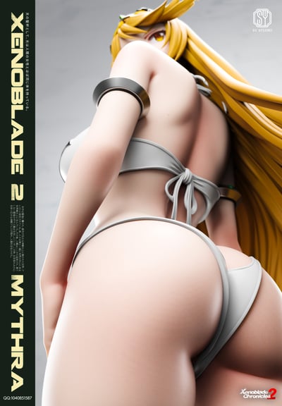 【異度神劍】森炎 SY studio-異度之刃 女角色輕雕像系列 第一款 光焰合鳴7