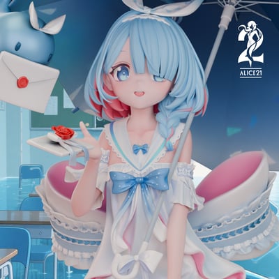 【原創授權】Alice21-純白誓約 澈藍心約·藍白天使4
