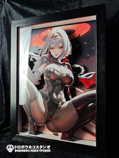 【週邊】泥棒貓工作室-NIKKE 紅蓮 立體裝飾畫3