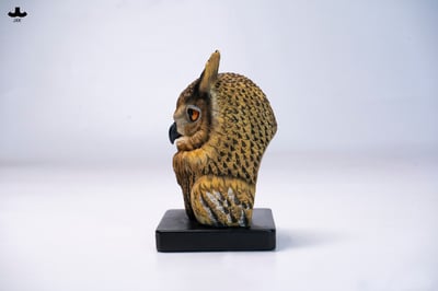 【正版授權】JXK－Statue Aura 長耳鴞頭雕8