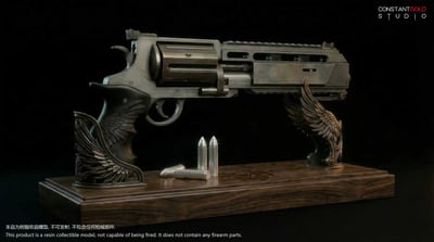 【惡靈古堡】CGS恒金工作室－安魂左輪 Requiem 收藏級模型2