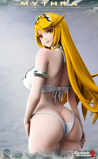 【異度神劍】森炎 SY studio-異度之刃 女角色輕雕像系列 第一款 光焰合鳴6