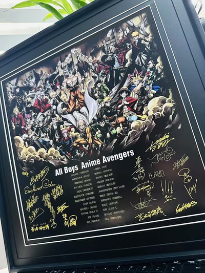 【週邊】千鳥社-海賊王路飛龍珠火影eva鋼彈遊戲王裝飾畫4