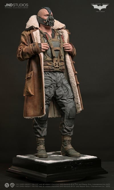 【正版授權】JND St​​udios-蝙蝠俠 黑闇騎士系列 貝恩 雕像 HMS-0243