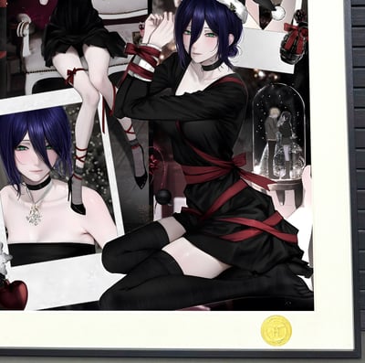 【週邊】H2工作室－鏈鋸人 聖誕蕾塞 裝飾畫4