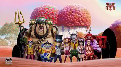 【海賊王】YZ工作室－革命軍系列 第八彈 西軍軍隊長 莫里3