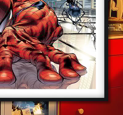 【週邊】巴洛克－漫威 蜘蛛人出擊 裝飾畫＆冰箱貼3