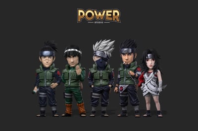 【火影忍者】Power studio－老師組 海野伊魯卡2