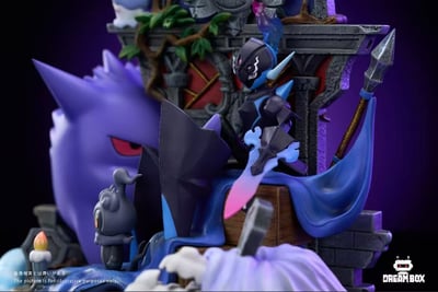 【寶可夢】DreamBox夢幻盒-精靈系列 第一彈 幽靈系場景 蒼炎刃鬼殘破王座3