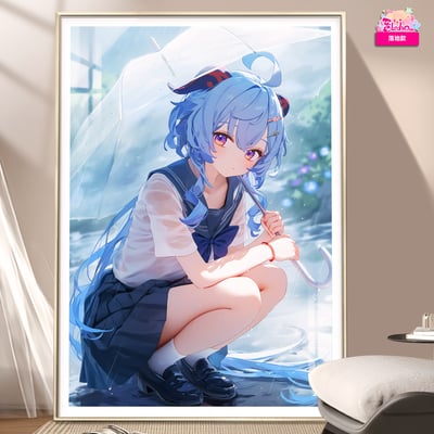 【週邊】阿喵畫社-下雨天 甘雨4