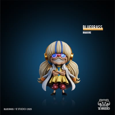 【海賊王】YZ工作室-海軍系列 第40彈 未來島 第11彈 本部中將 布魯古拉思2