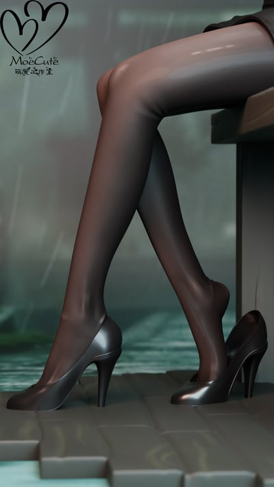 【碧藍航線】MoeCute（萌愛）-利托里奧 濕身OL服3