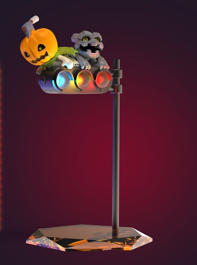 【數碼寶貝】口口社 KOKOStudio-南瓜獸與礦石獸4