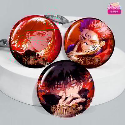 【週邊】阿喵畫社-咒術迴戰小隊 胸針5