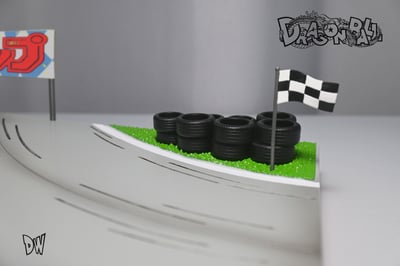 【七龍珠】DW工作室-第三彈 扉頁F1賽車7