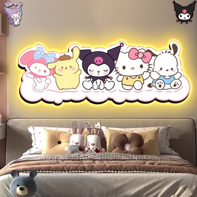 【週邊】阿喵畫社-三麗鷗燈帶畫2