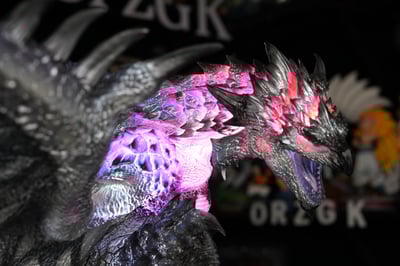 【魔物獵人】DragonFrontierStudio-魔物獵人 雄火龍（大尺寸版）6