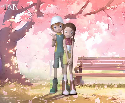 【數碼寶貝】DMX STUDIO-情侶款阿武嘉兒1