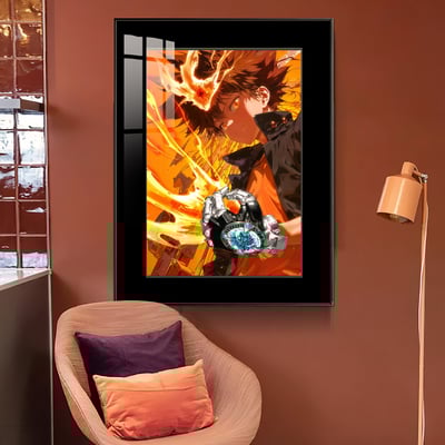 【週邊】橘子工作室－家庭教師 火力全開 燃 裝飾畫3