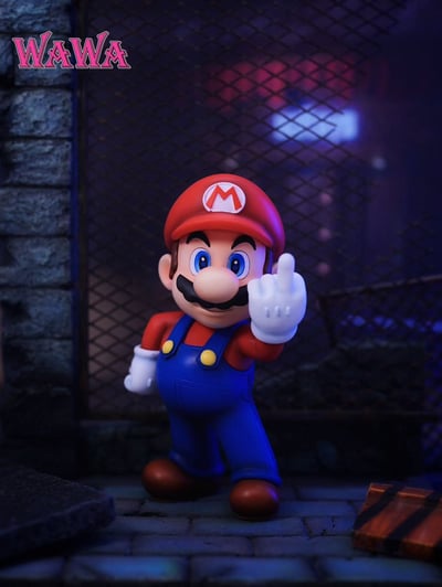 【電玩】wawa studio-國際手勢瑪利歐3