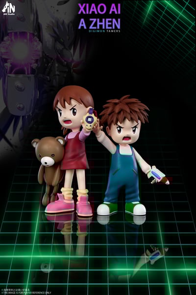 【數碼寶貝】AN STUDIO－馴獸師之王 圖鑑戰鬥人物共鳴 主角七人團8