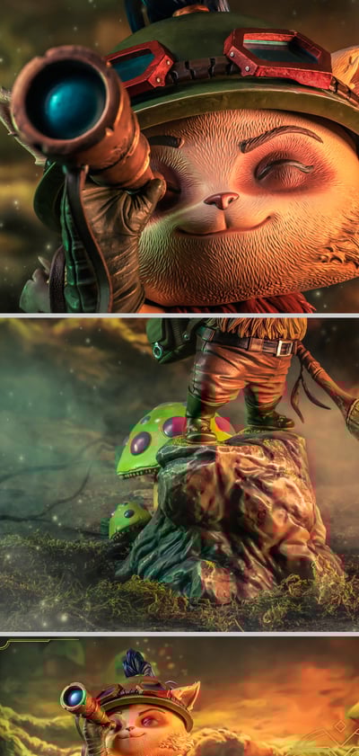 【正版授權】PureArts-英雄聯盟 迅捷斥候·提摩（海外現貨）4