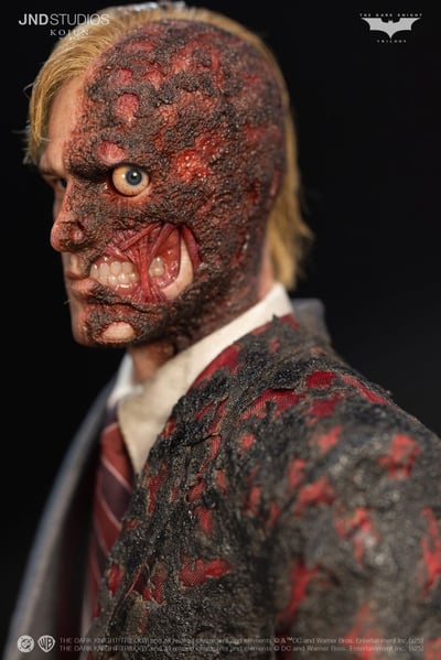 【正版授權】JND STUDIOS-蝙蝠俠黑闇騎士 雙面人 哈維丹特8