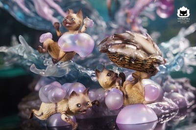 【魔物獵人】猫火工作室 Heroics Studio－泡狐龍 Mizutsune6