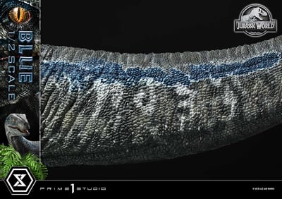 【正版授權】Prime 1 Studio－侏羅紀世界：殞落國度 迅猛龍 小藍7