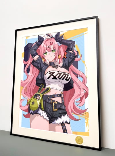 【週邊】H2工作室-妮可德瑪拉 絕區零Nicole裝飾畫3