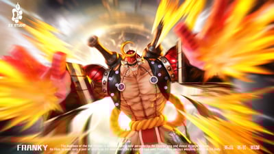 【海賊王】大熊社-草帽團共鳴系列 法蘭奇 Franky5