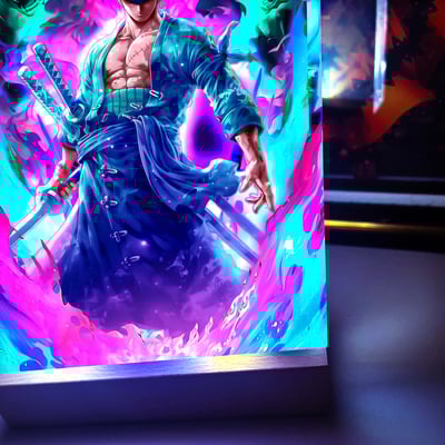 【週邊】阿喵畫社-煉獄 索隆3