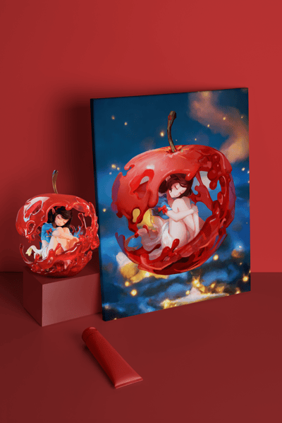 【原創授權】WeArtDoing-沉睡魔咒 蘋果公主20