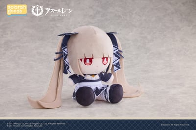 【正版授權】Solarain－碧藍航線 皇家陣營 PuniPuni 坐姿毛絨娃娃10