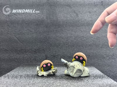 【寶可夢】WM風車工作室-鐮刀安全帽 化石安全帽 進化組（海外現貨）3