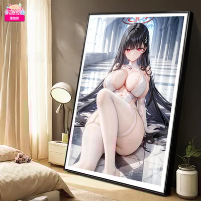 【週邊】阿喵畫社－蔚藍檔案 白絲 殿堂 調月莉音3