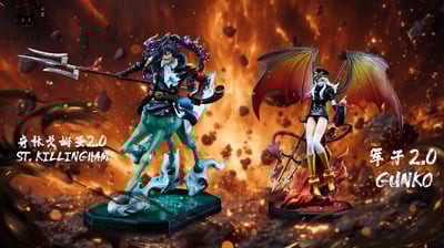 【海賊王】Black studio 小黑工作室-私定系列補全神之騎士團 第三彈 麒麟戈姆聖2.0 惡魔軍子2.01