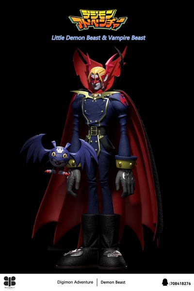 【數碼寶貝】Butterfly Studio 蝴蝶社-數碼寶貝系列 吸血魔獸&小惡魔獸1