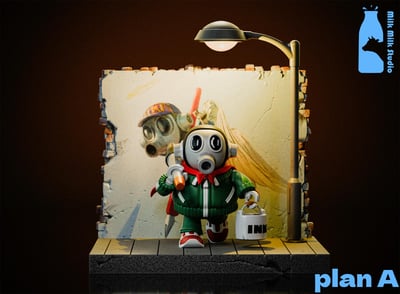 【明星偶像】Milk Milk Studio-畫出經典的畫面，鳥山明先生！1