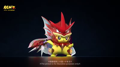 【寶可夢】ECHO_studio－Mega暴鯉龍皮卡丘8