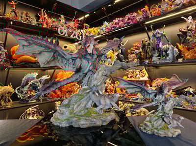 【魔物獵人】DragonFrontierStudio-魔物獵人 雄火龍（大尺寸版）3