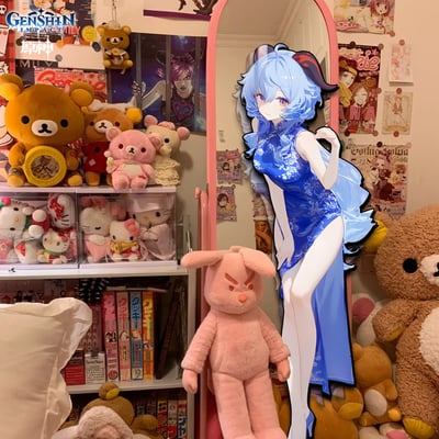 【週邊】阿喵畫社-旗袍 甘雨3