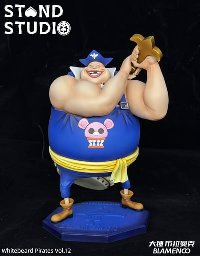 【海賊王】替身工作室－白鬍子海賊團 第12彈 六番隊隊長 大鎚 布拉曼克2