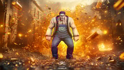 【全職獵人】PG studio-幻影軍團 第五彈 信長 窩金 富蘭克林3