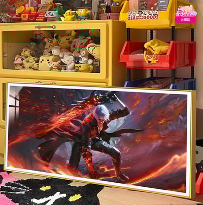 【週邊】阿喵畫社-鬼泣 魔劍但丁6