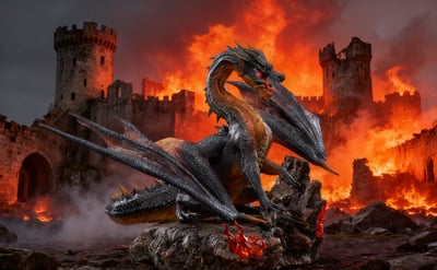 【魔物獵人】MH工作室－黑龍1